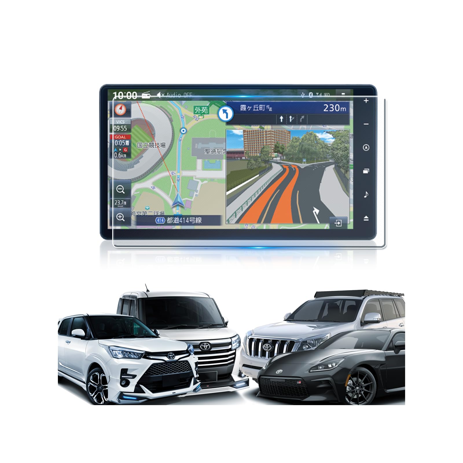 トヨタ純正 新型 9インチベーシックナビ NMZN-Y73D ルーミー 【公式通販】