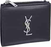 SAINT LAURENT 二つ折りコンパクト財布 サンローラン SAINT LAURENT 財布 二つ折り財布 折りたたみ財布 582296