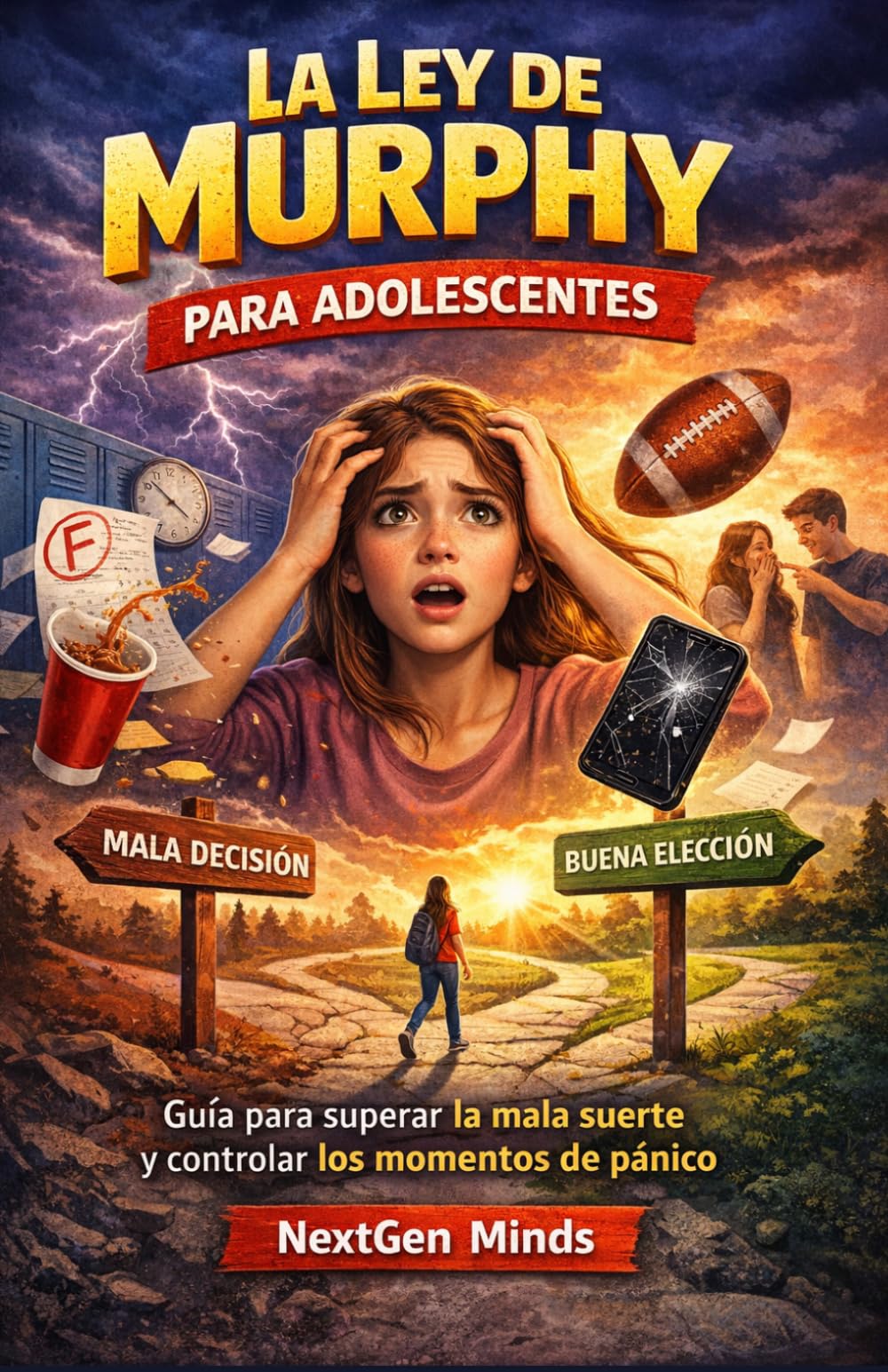 La ley de Murphy para Adolescentes: Guía para superar la mala suerte y controlar los momentos de pánico