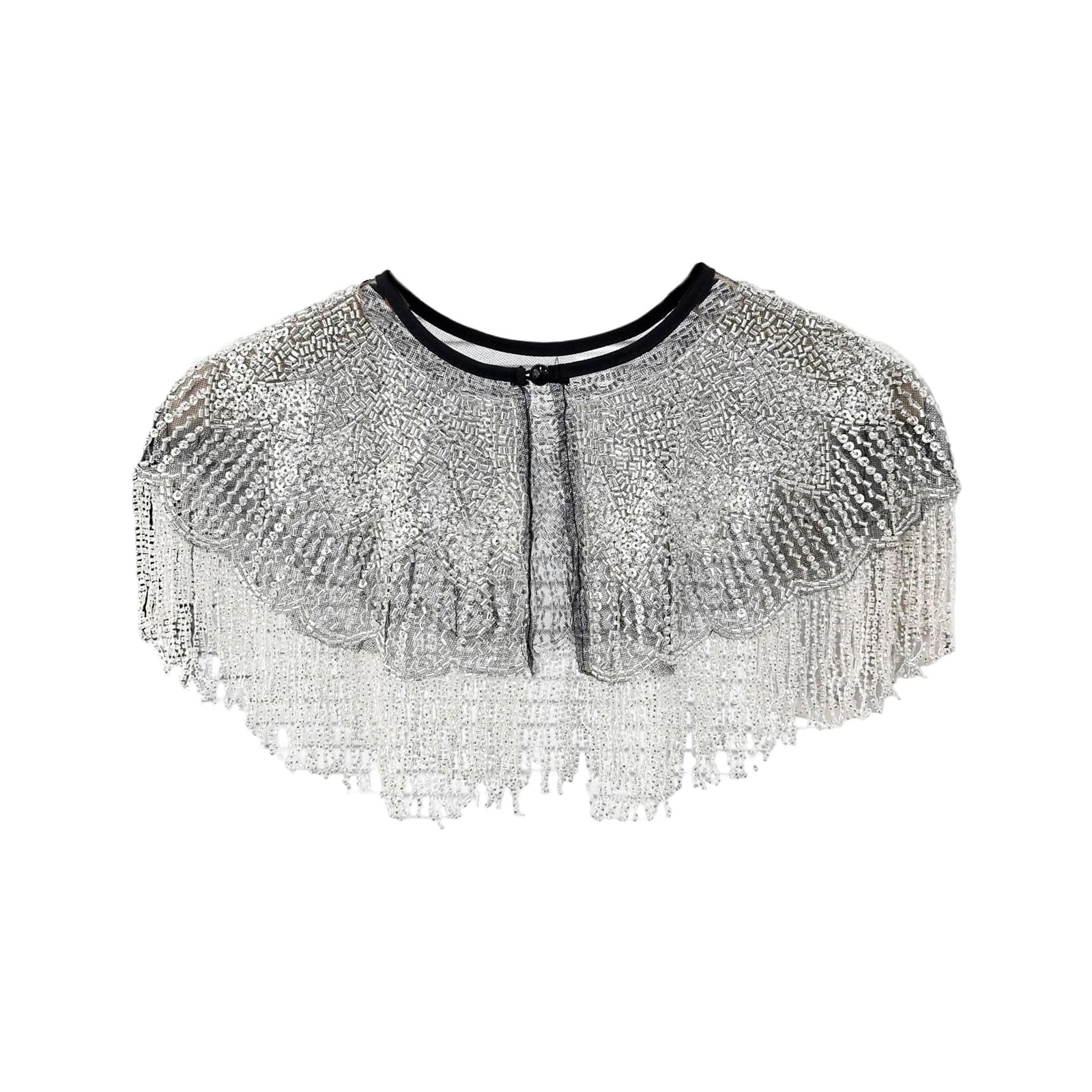 MICFENY Thin Polyester Sparkling Border Wrap Highlighting Complex Embroidery For Travel Accessories And Formal Instances