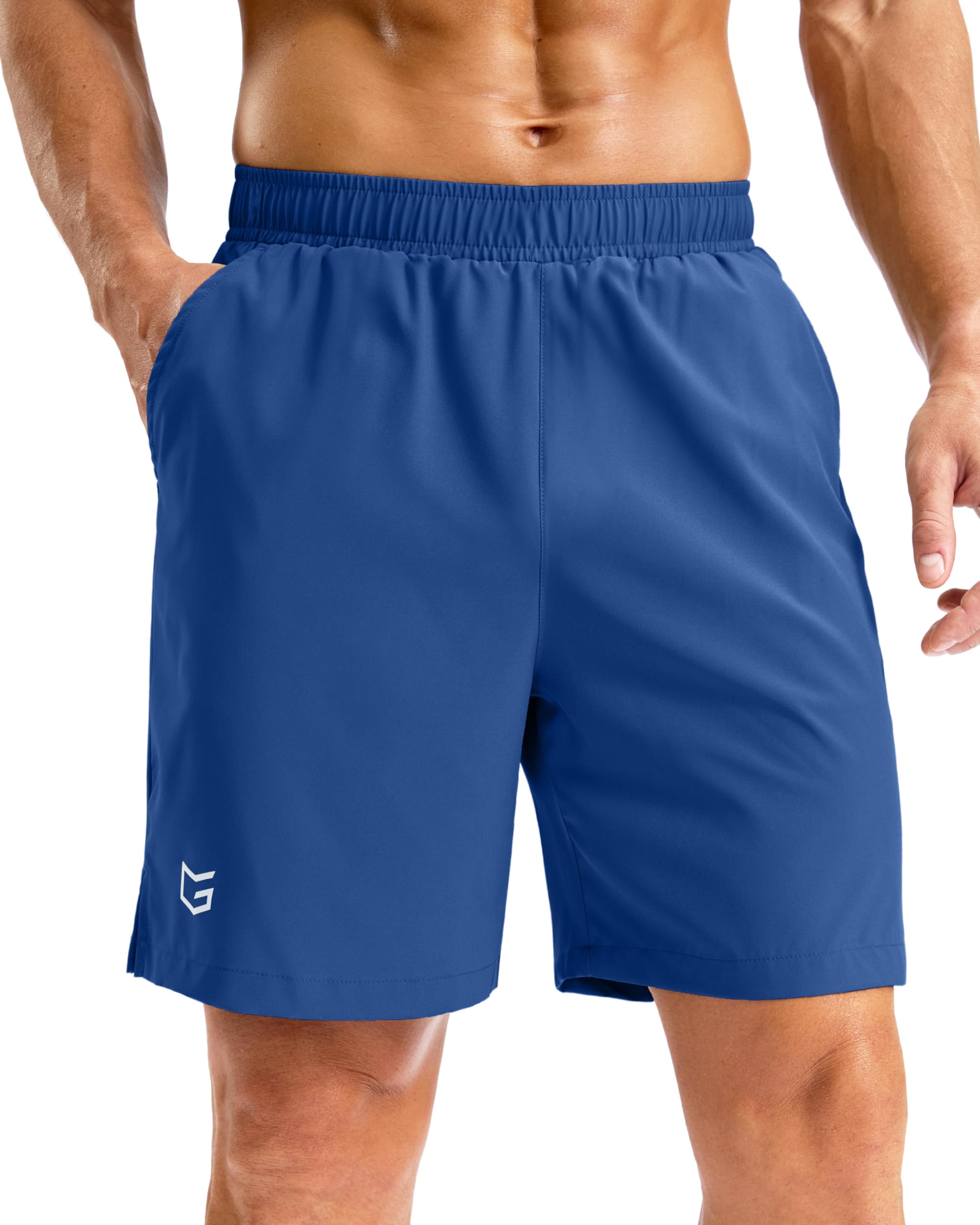 G Gradual Men's Athletic Running Shorts with Pockets 5"/ 7"/ 9" Gym Shorts