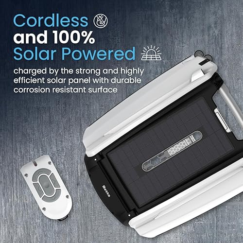 Miniatura 3 de Betta SE - Limpiador robótico automático de superficie de piscina con batería de limpieza continua 24/7 y motores tolerantes al cloro de sal doble