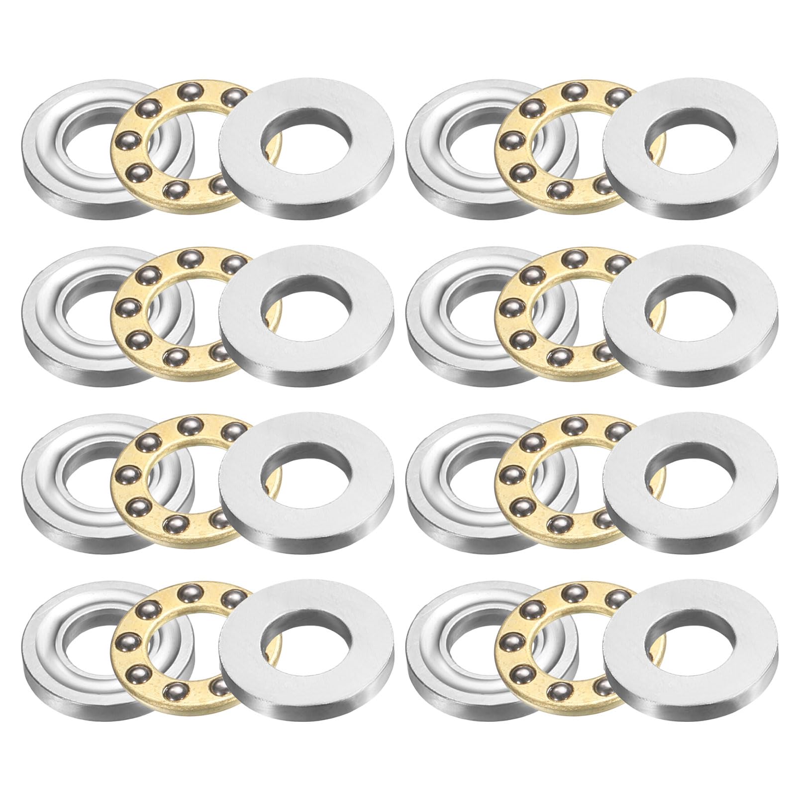 Miniature Thrust Ball Bearings - Chrome Steel, 8mm -29