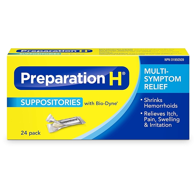 Preparation H 多症状痔疮治疗栓剂