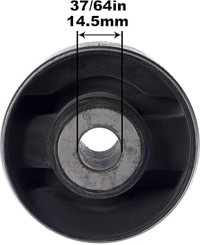 APDTY 106917 Rear Differential Isolator Mount Mounting Bushing Compatible With 2007-2017 Jeep Compass, Jeep Patriot, 2007-2008 Dodge Caliber (Rear Upper; Replaces 5105309AB, 5105309AA)