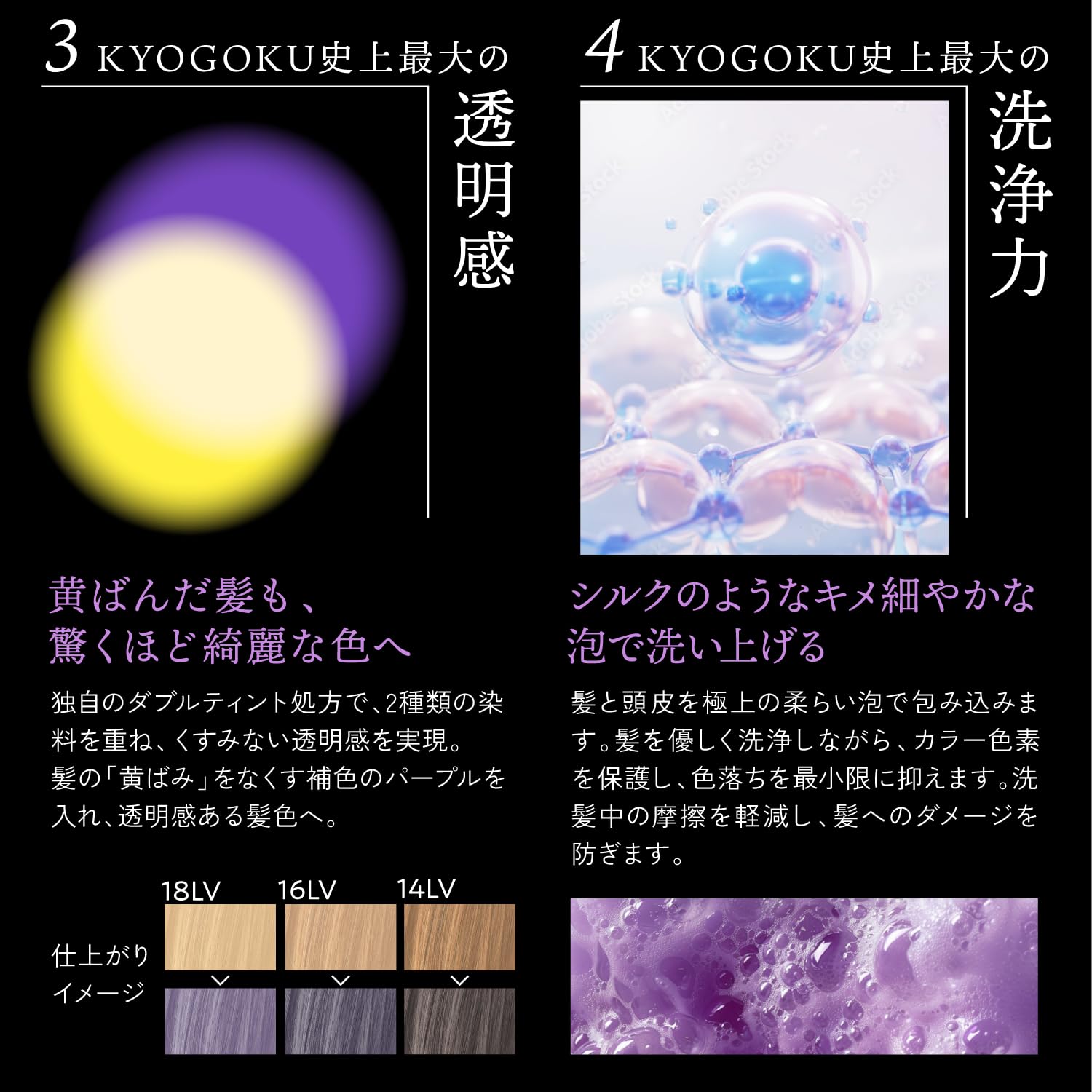 Amazon | Kyogoku ブルーパープル カラーシャンプー 200ml ムラシャン