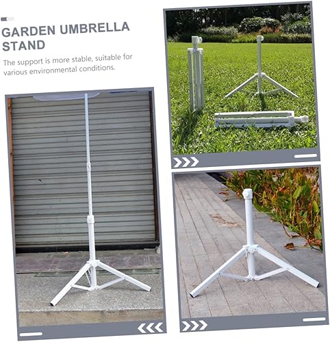 Miniatura 6 de Yardwe Soporte de paraguas al aire libre Paraguas deportivo Paraguas Paraguas Paraguas Patio Bases Triángulo Paraguas Stand Sportbrella Beach