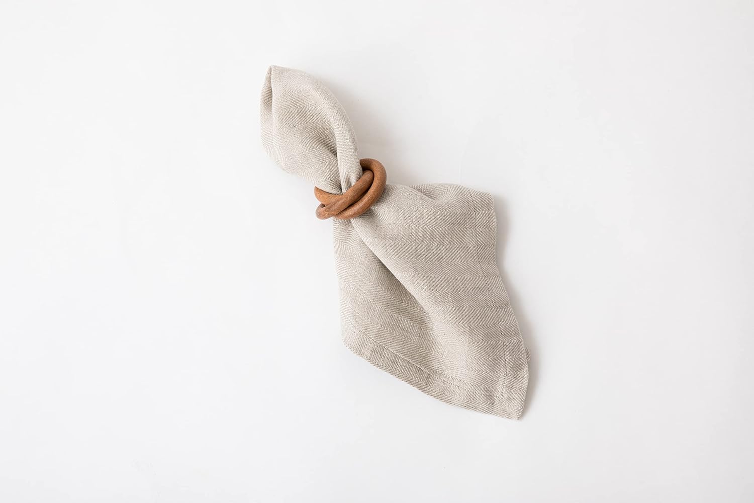 Woven Stories - Pure Handcrafted Linen Napkins (Sage) Set of 4 - 20x20 inches, Natural Stonewash European Flax Linen, Washable, Classic Hemstitch & Mitered Corners, Wedding, Dining, & Cocktail Party