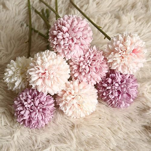 Miniatura 9 de Plantas falsas para decoración del hogar, flores artificiales, centro de mesa, decoración de mesa, flores preservadas, relleno de jarrón para