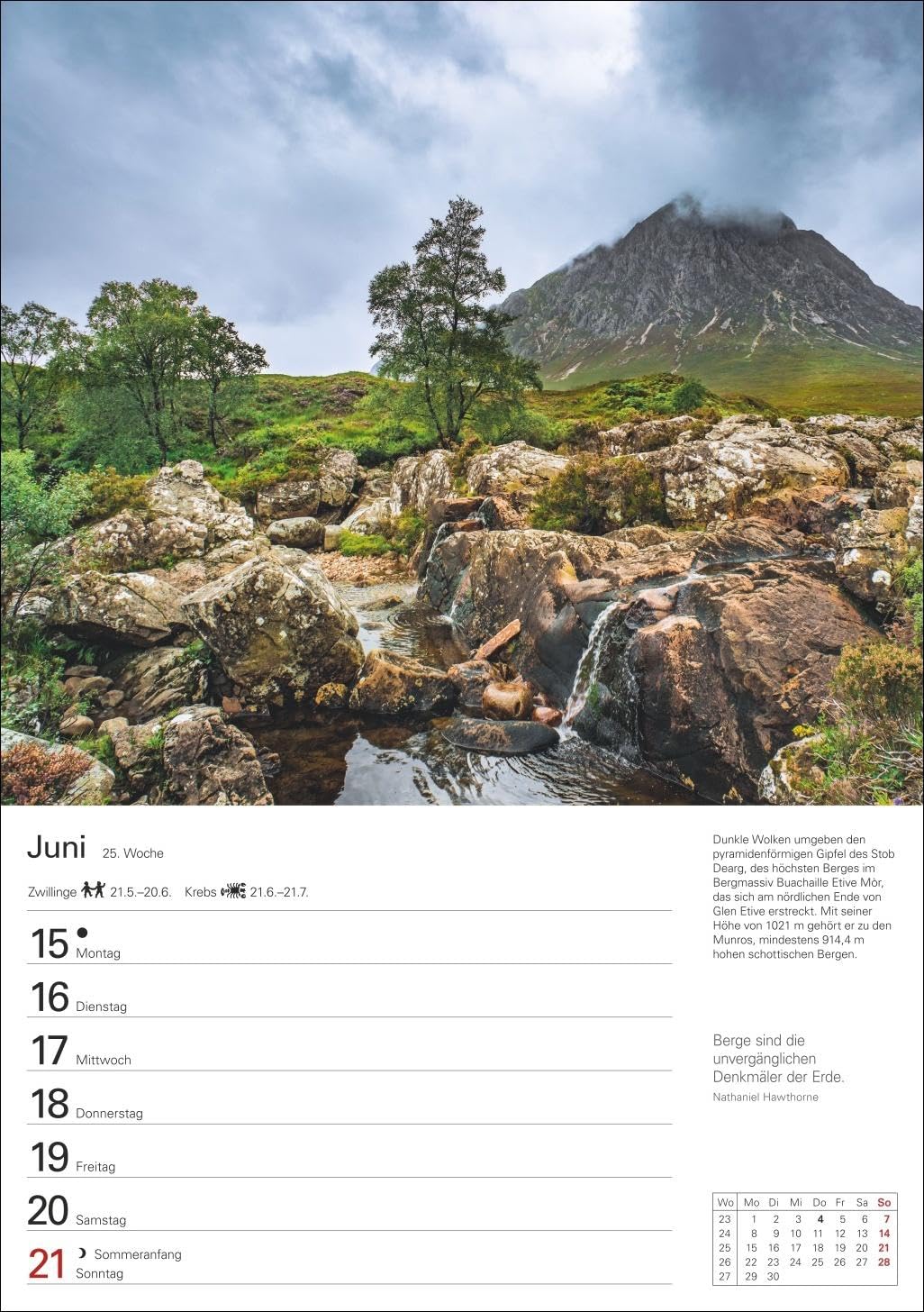 Schottland Wochenplaner 2026 - Eine Reise in 53 Bildern: Schön und praktisch: Terminkalender mit tollen Fotos von Schottland, Wochenkalendarium und Zitaten. Dekorativer Kalender für Organisatorisches