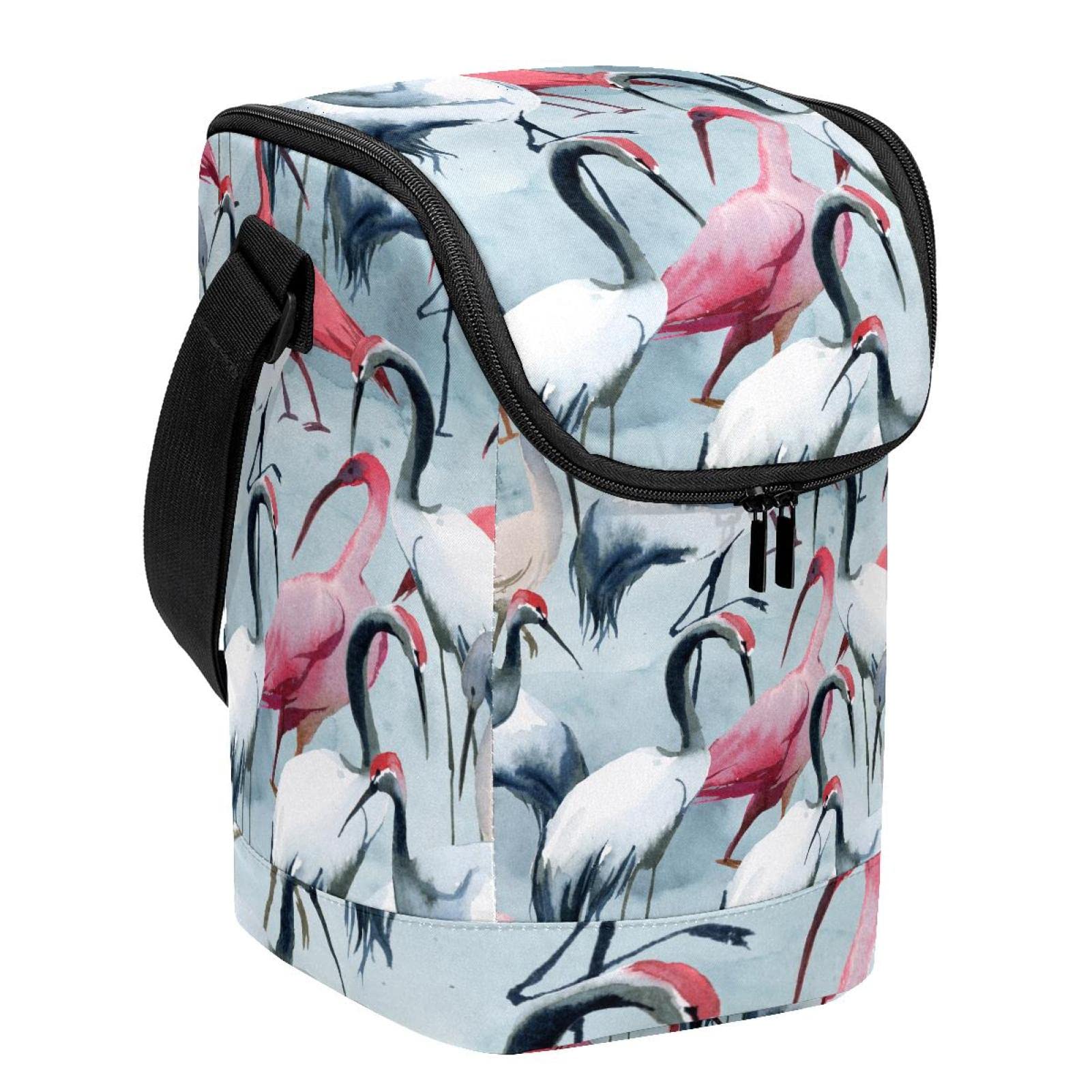 Bolsa de almuerzo con cremallera Storks para oficina y camping
