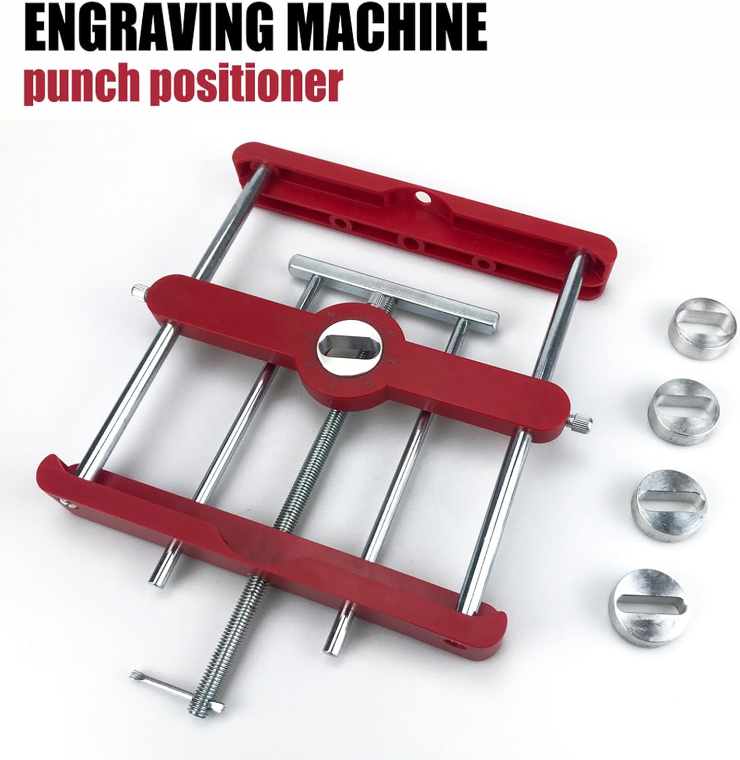 Drill Hole Locator Drilling Guide Jig Adjustable Centering Dowel Jig Woodworking Hole Punching Positioner Drilling Guide Jig for Cabinet Knobs