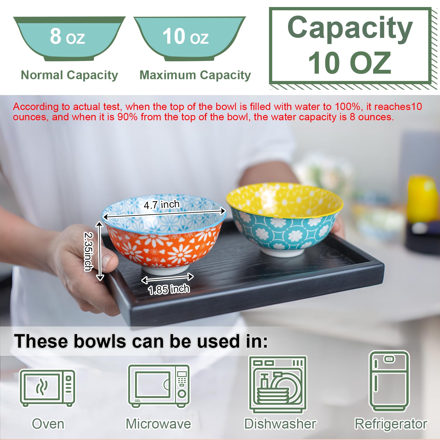 Bols Couleur Lot De 6 Petits Bols à épices, Petits Bols à Sauce, Bols à Bols à Tapas Et Sauces