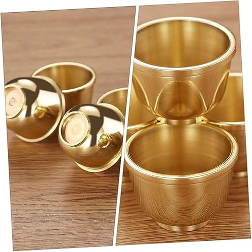 Miniatura 3 de Taza de agua Decoración pagana Decoración retro Tazas de té chino Taza ritual Taza de budismo Suministros budista Taza de oferta de agua Taza de