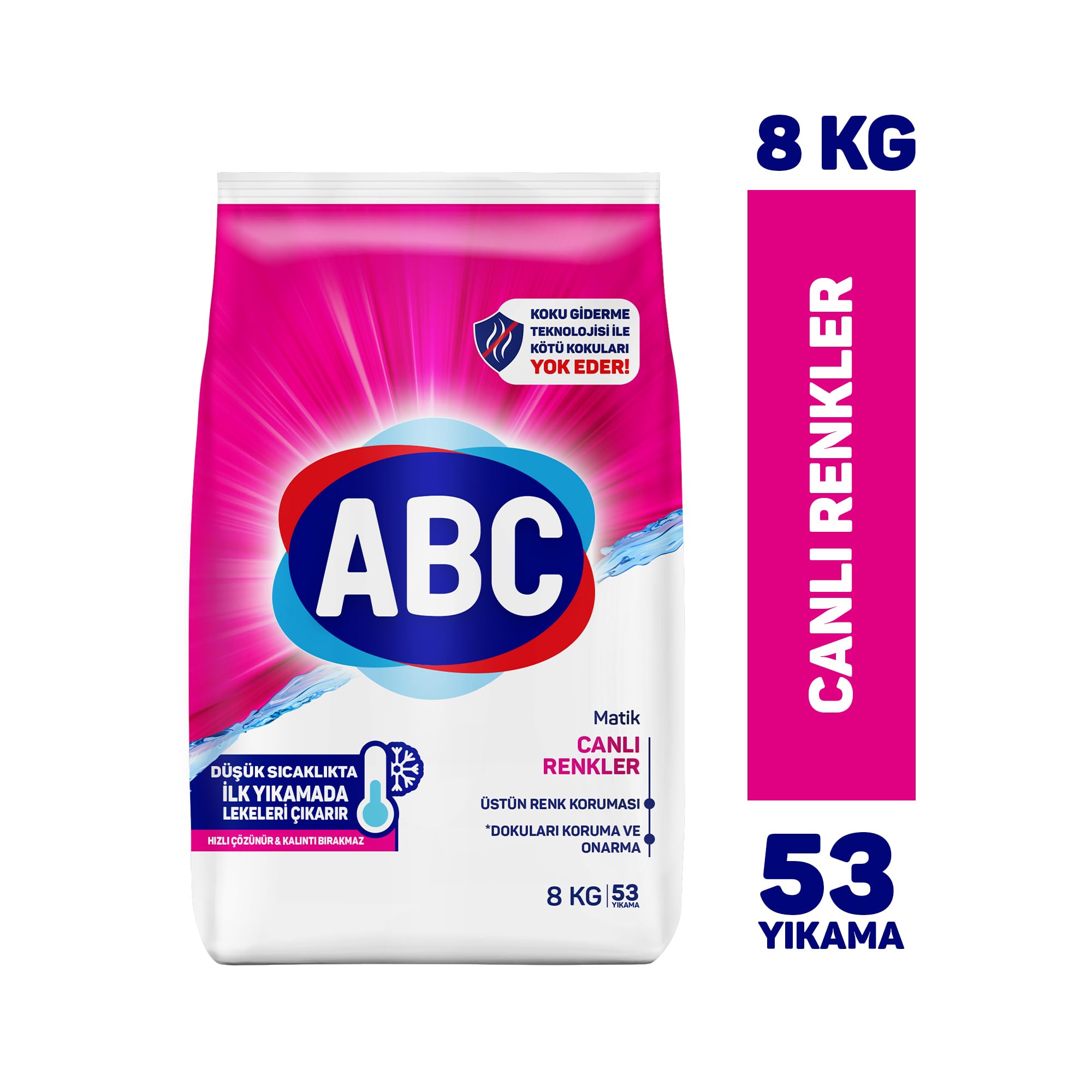 Toz Deterjan Renkliler 8 kg