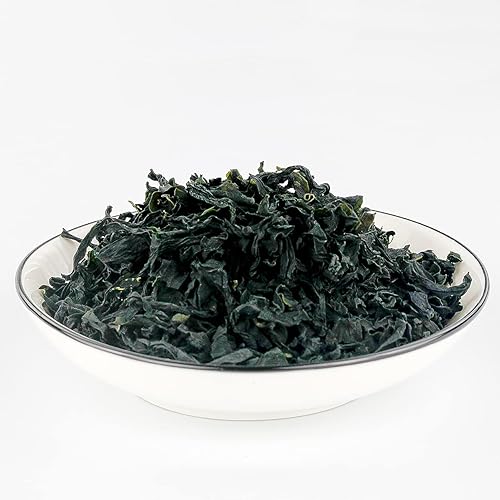 Miniatura 10 de YUHO Wakame Seaweed Wakame - Algas marinas veganas sin OMG para sopa de miso, 8 onzas