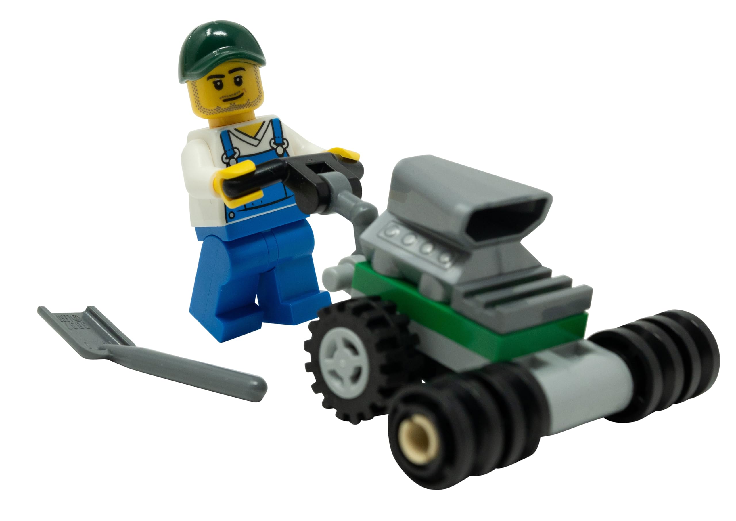 LEGO City: Farmer Minifigure with Lawn Mower - Mini Set