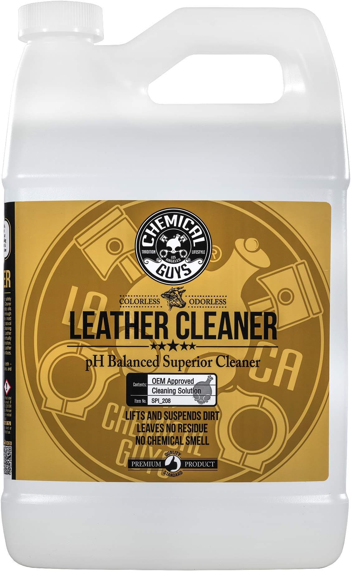 SPI208 Colorless and Odorless Leather Cleaner (3.79 L)