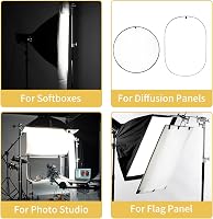 Selens 1x1,7m Fehér Nylon Selyem Diffúziós Fényterelő Szövet Fotó Stúdió Softbox Világításhoz - Esküvői, Portré és Termékfotózáshoz 4