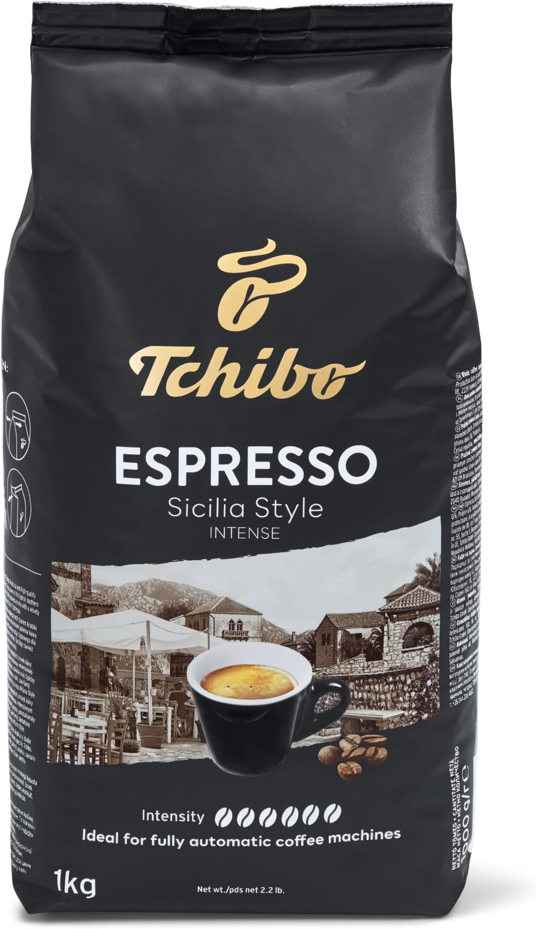 Tchibo Espresso Sicilia Style Whole Beans 1kg