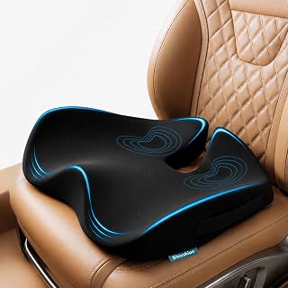 Car Seat Cushion for Driving, Sciatica Pain Relief Car Pillow and Seat Pad