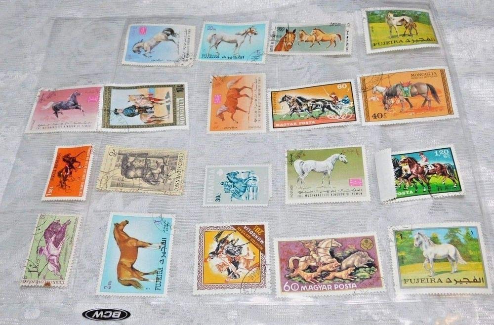 IHC ~ Horse (Theme) ~ 25 Different Stamps ~ Large & Small