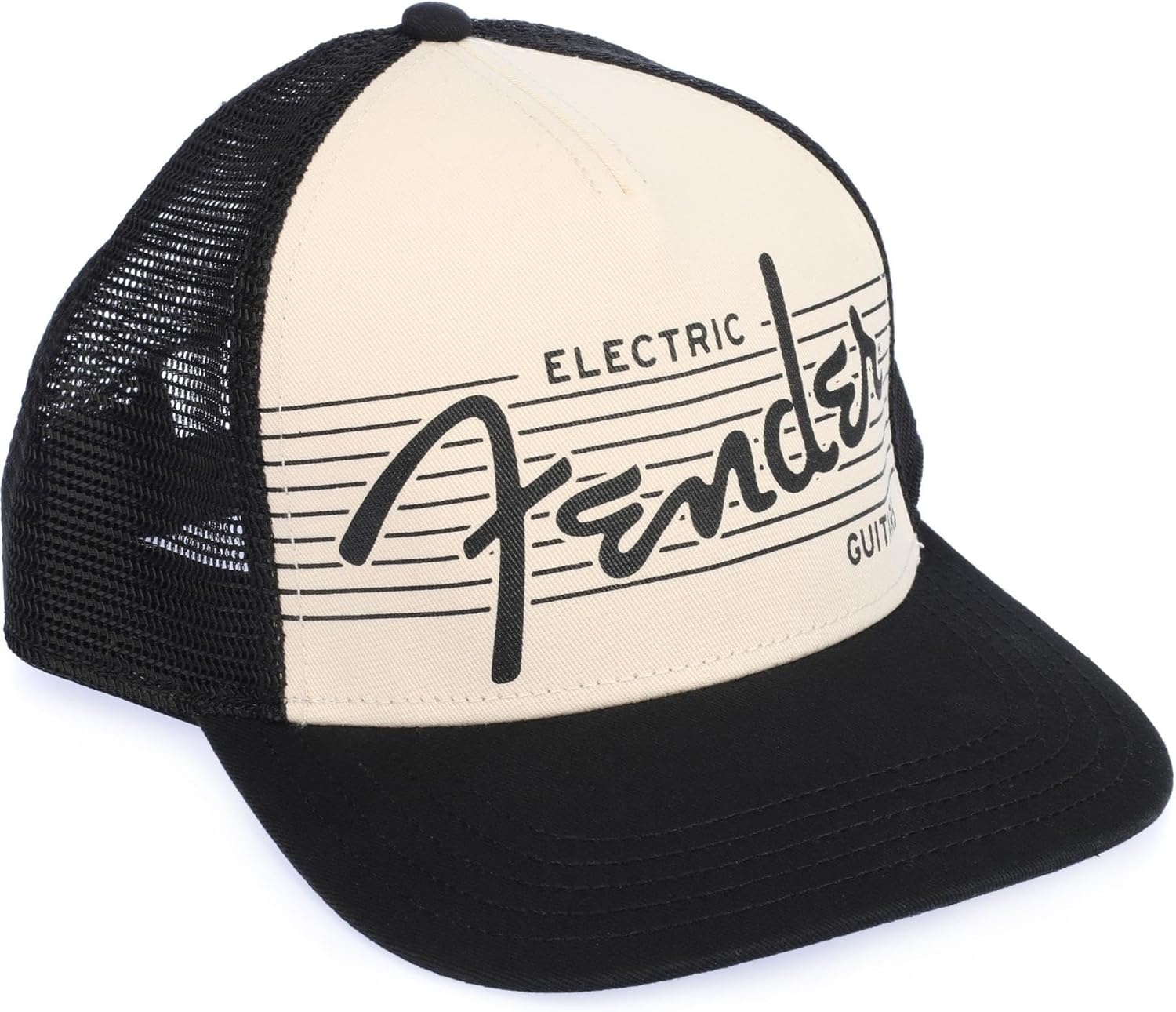 Fender Electric Hat Black/Cream One Size
