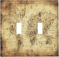 Vista 15 de Funky Retro Vintage 70s 60s Boho Hippie Hongo Botánico Floral 2 Gang Interruptor de luz de palanca doble Placa de pared Cubierta de toma