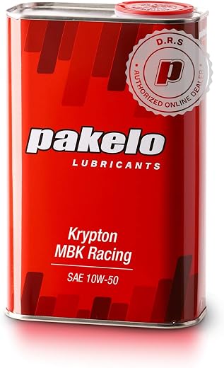 Pakelo Krypton MBK Racing SAE 10W-50 Fully Synthetic Motorcycle Engine Oil