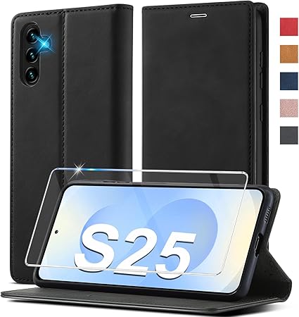 Leder Flipcase für Samsung Galaxy S25