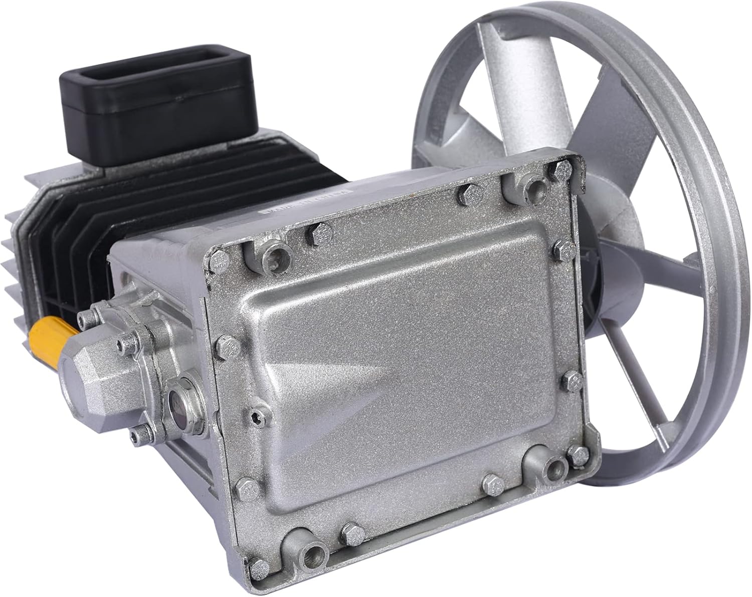 Air Compressor Pump Head, 2HP Air Compressor Pump, 1.5KW 115PSI V Air Compressor Pump Faster Inflation & Low Noise (Silver)