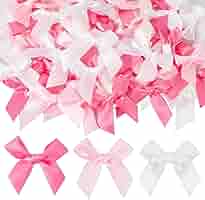 Fiocchi Autoadesivi In Raso Per Bomboniere - 90 Pezzi Colorati Per Regali E Decorazioni - Foto 4