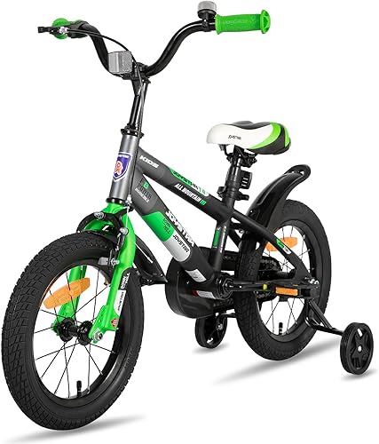 Miniatura 7 de JOYSTAR New Berry - Bicicleta infantil para niños y niñas de 3 a 12 años, bicicletas para niños de 12, 14, 16 pulgadas, con ruedas de entrenamiento,