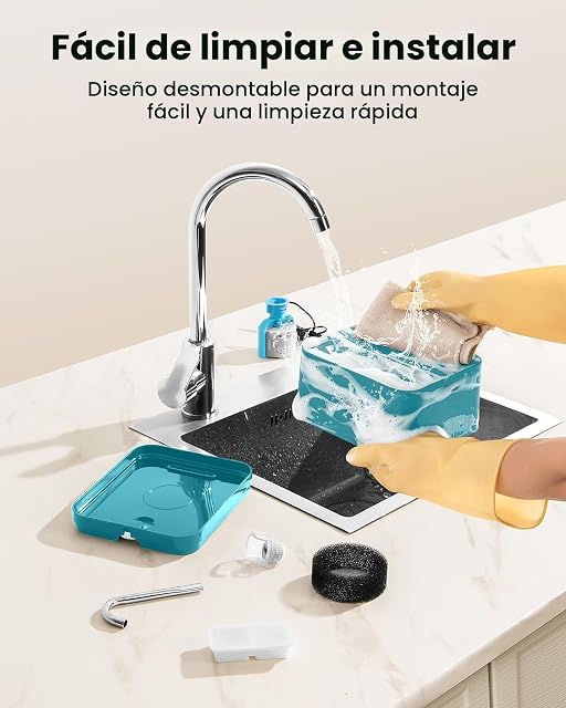 Foto 5 de 8 de PawPoll Fuente para Gatos, 2,2L Bebedero Gatos, Súper Silenciosa, Fácil de Limpiar