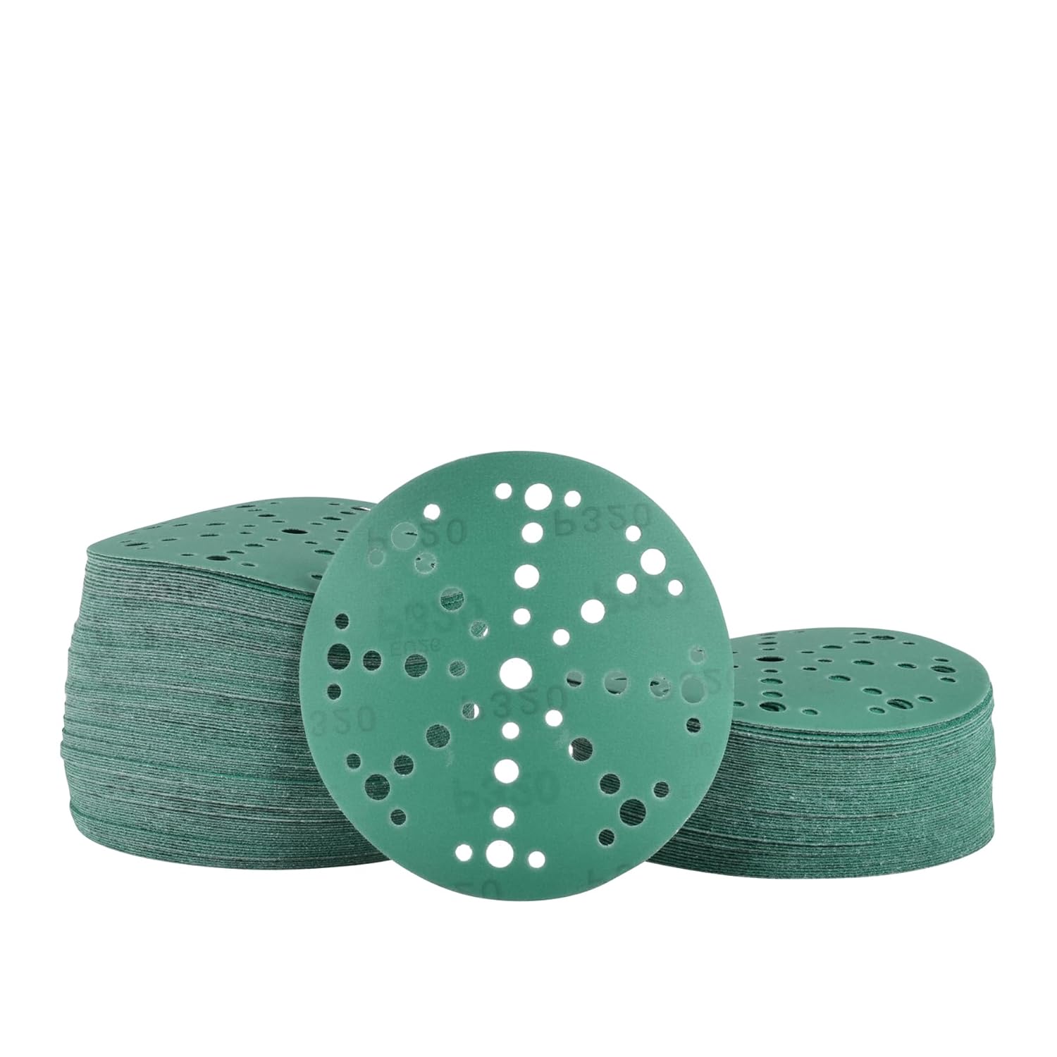 6 inch Sand Paper Disc, 49-Hole, 320 Grit, 150 Pack