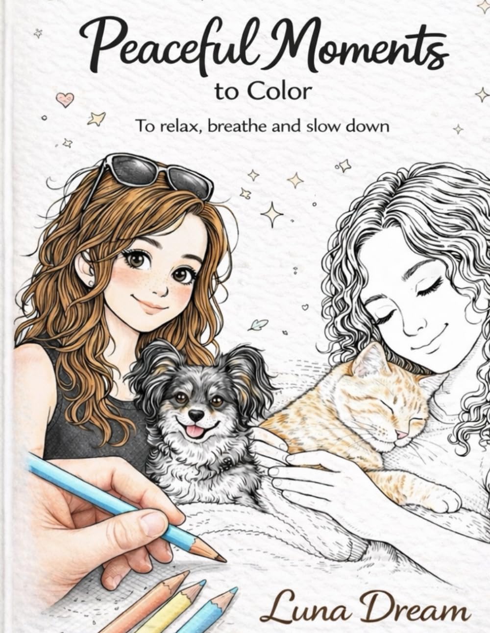 Peaceful Moments to color