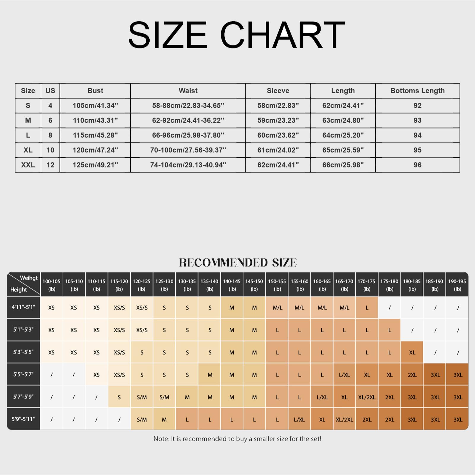 Tenue d'automne pour femme - Ensemble pyjama long dégradé de couleurs | Co Ord Ensemble de pyjama 2 pièces pour femme à manches longues et col rond et taille élastique