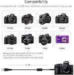 Replacement Nikon Camera UC-E6, UC-E16, UC-E17, UC-E23 USB Cable Transfer Charging Cable Cord for Nikon SLR DSLR D3300 D750 D5300 D7200 D3200 & Coolpix L340 L32 L22 A10 S S3700 S6500 S3500 S6600 S6300