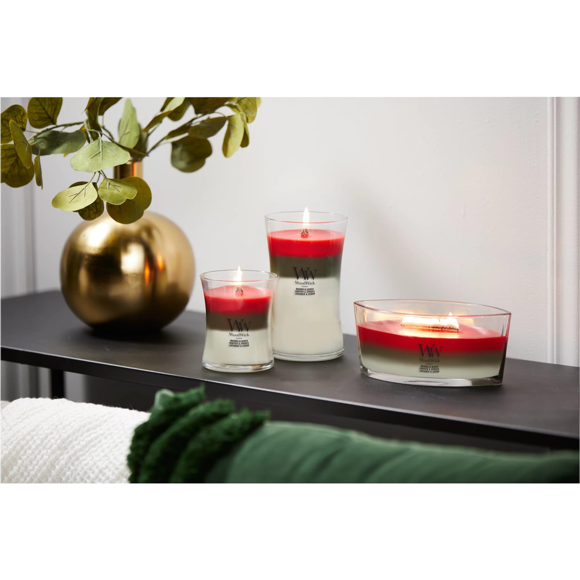 Amazon.com: WoodWick Winter Garland Trilogy Holiday Candle Gifts