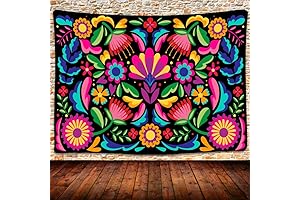UHOMETAP Mexican Tapestry Wall Hanging