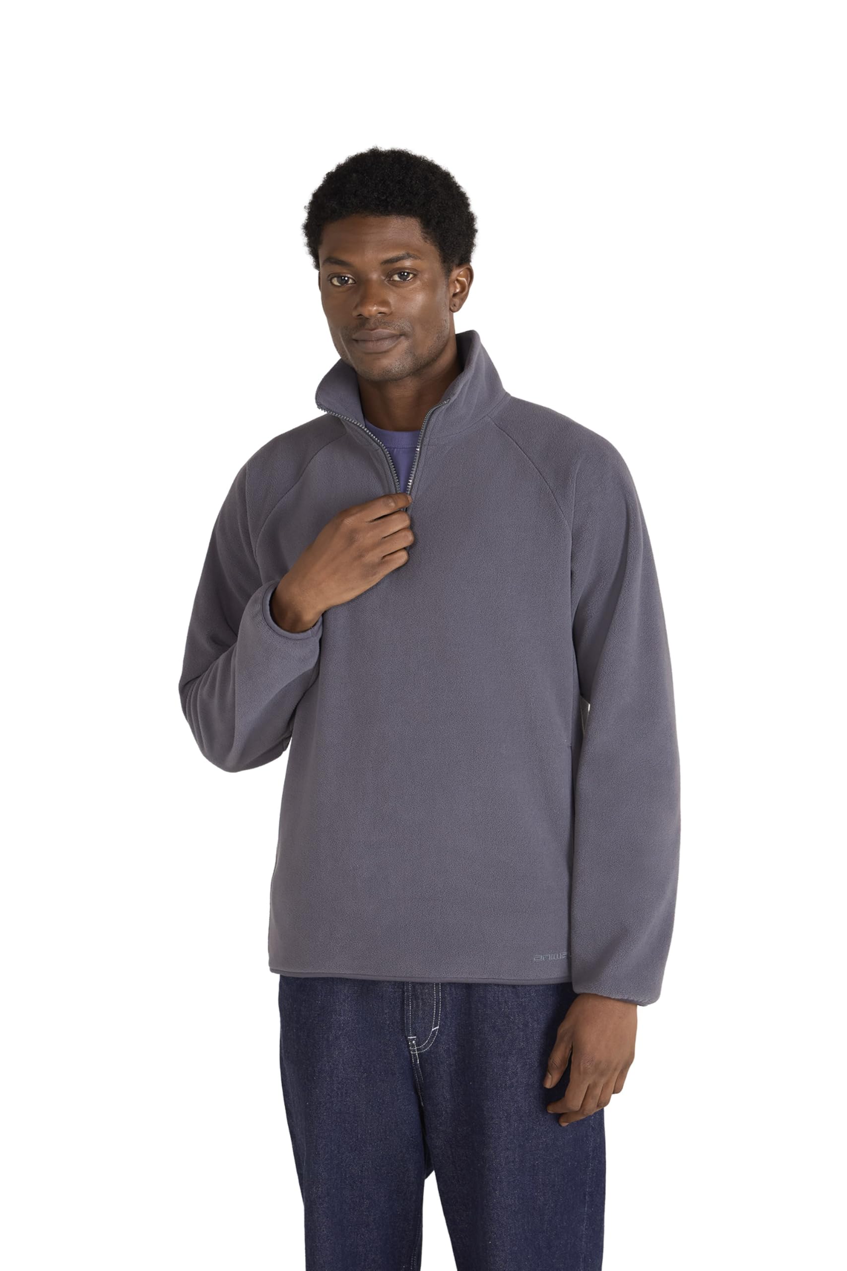 Stockholm Mens Half-Zip Fleece - Navy
