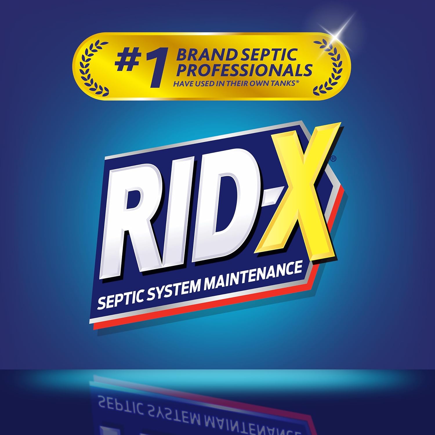 RID-X Septic Tank Treatment Powder – 3 Month Supply, Dual Action Enzymes and Bacteria to Break Down Waste & Prevent Backups
