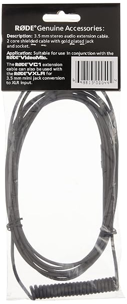 RDE VC1 Stereo 3.5mm Extension Cable