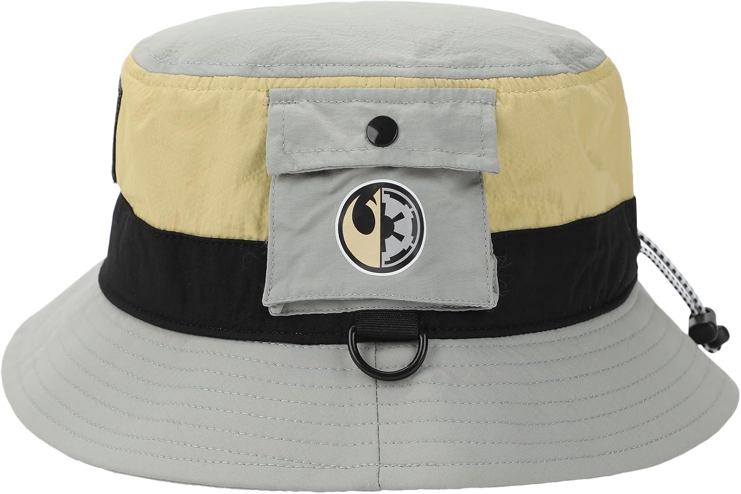 Bioworld Star Wars Tie Fighter Adult Multicolor Bucket Hat With Side Pocket