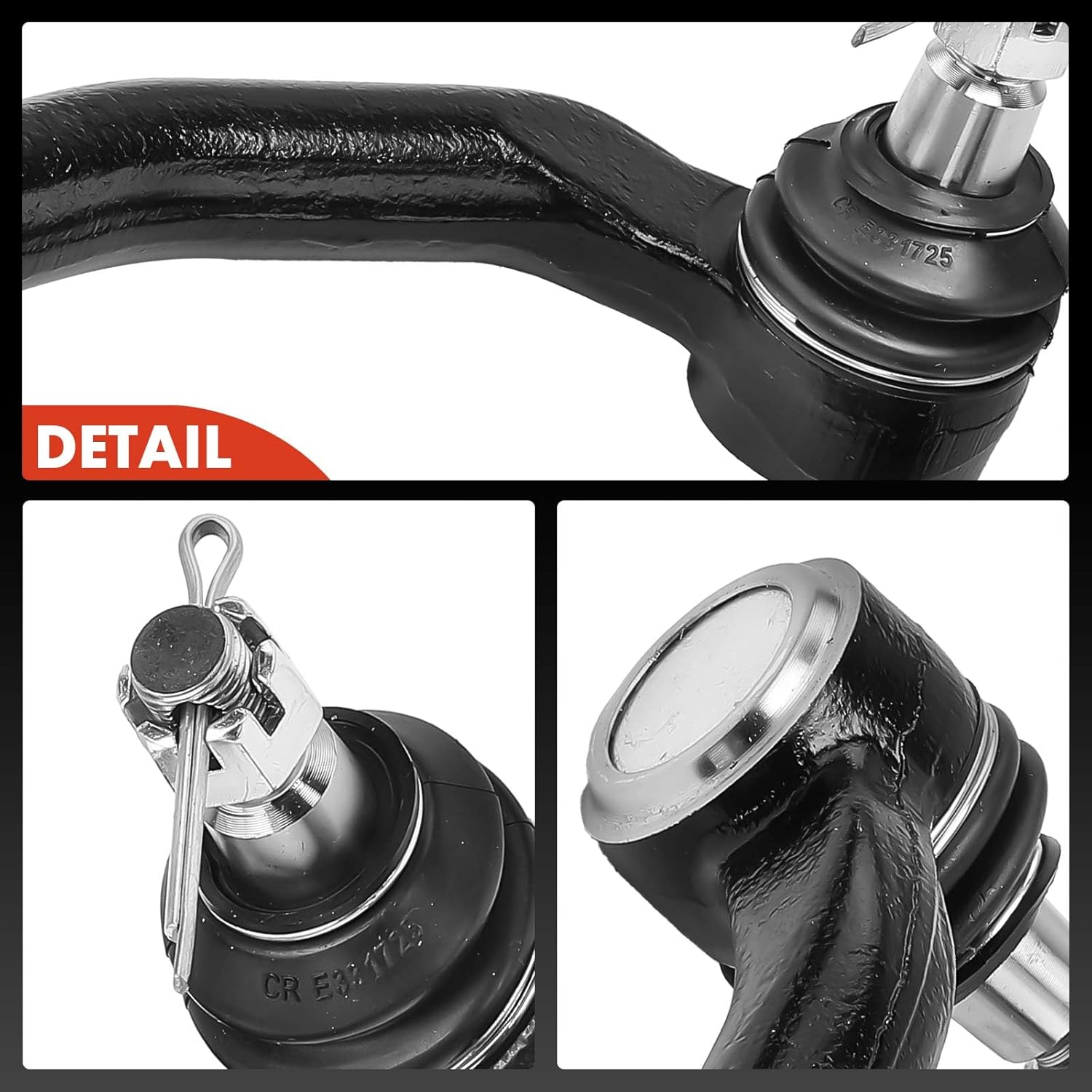 A-Premium 2 x Front Outer Tie Rod Ends Compatible with Acura TL 2009-2014