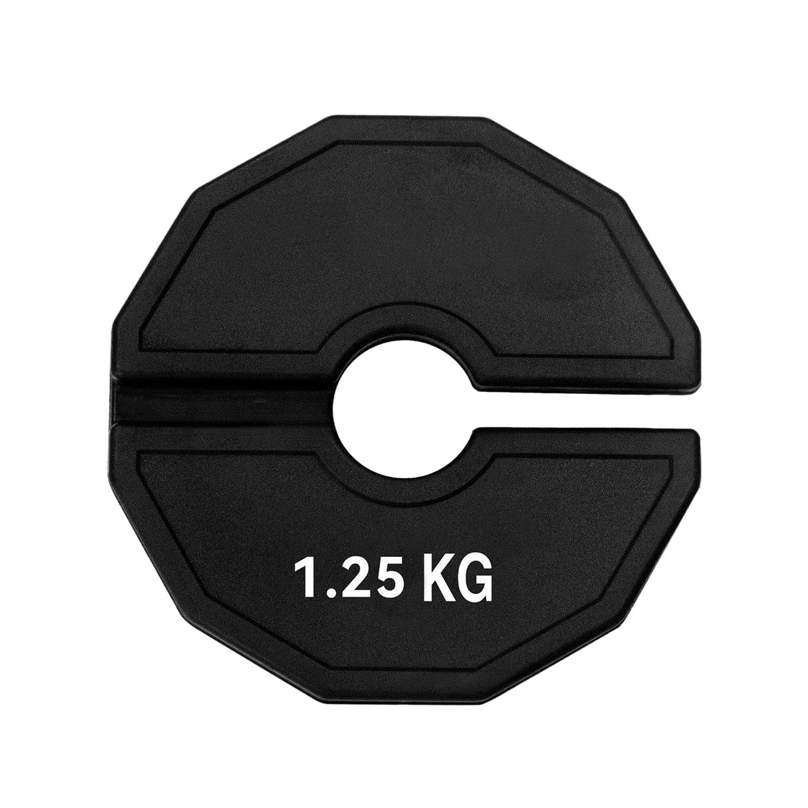 Menolana Fractional Weight Plate Dumbell Weight Rubber Space Saving Portable Gym Supplies Small Change Plate for Dumbbells Standard Barbells, 1.25kg