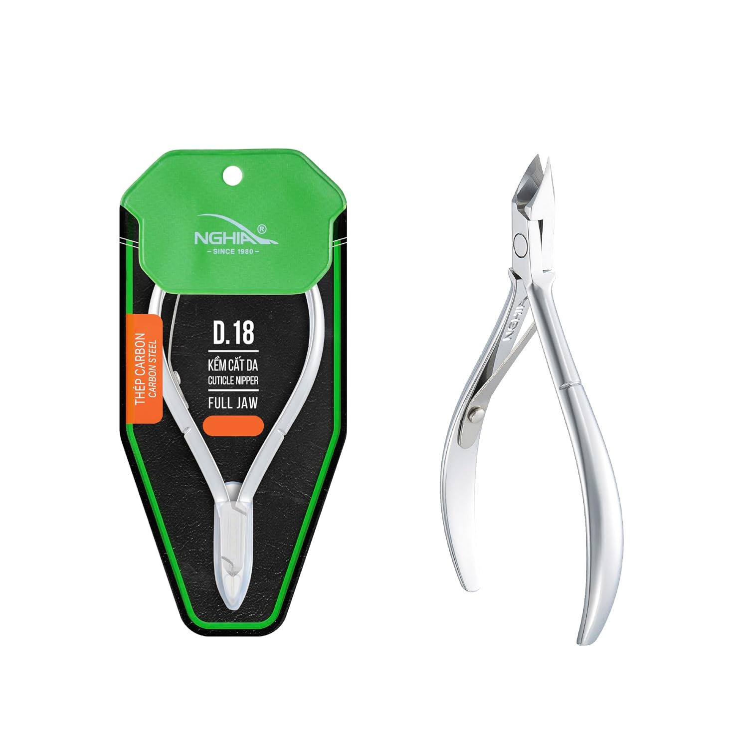 Hard Steel Cuticle Nipper D-555 - Kem Nghia