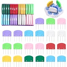CESUSME 32 Pcs Knit Blocking Combs Pins, Crochet Blocking Pin for Knitting