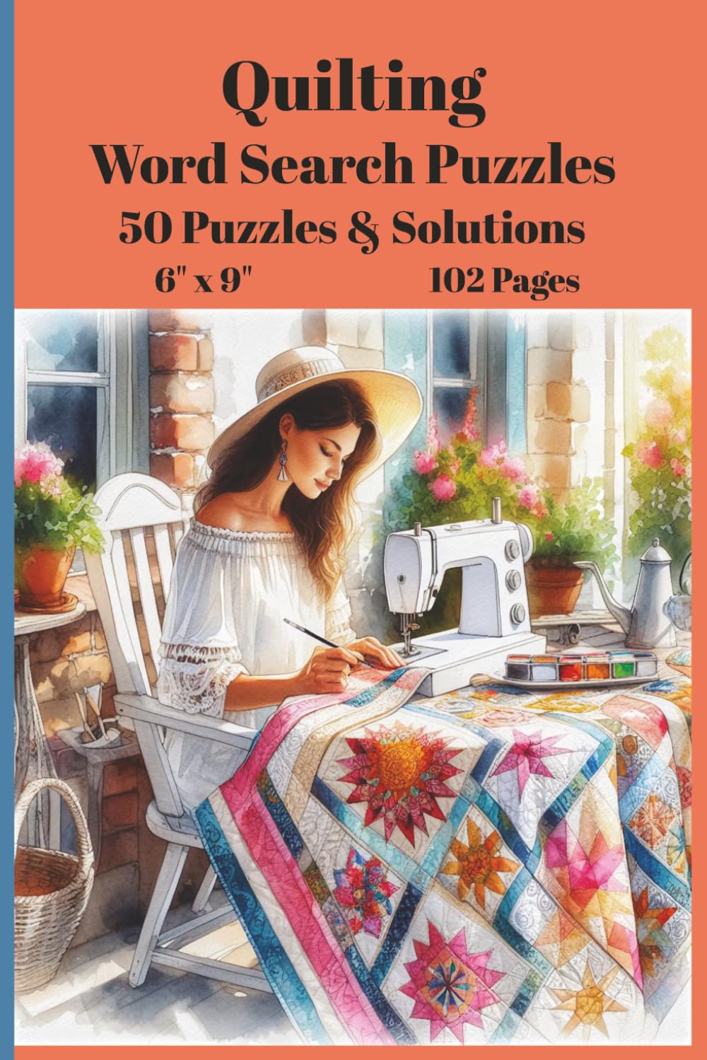 Quilting Word Search Puzzle Book – The Perfect Blend of Creativity and Relaxation