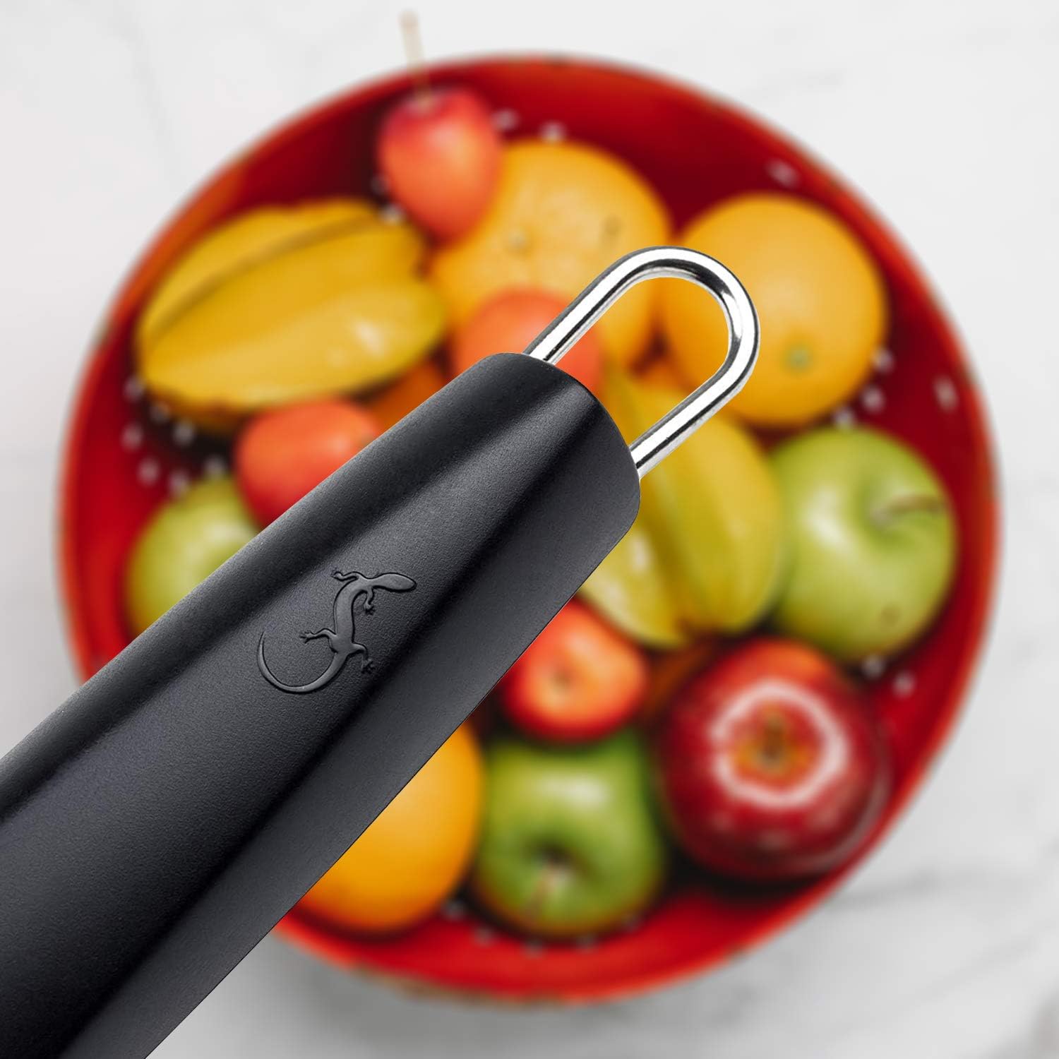 LURCH Germany Tango Melon Baller Fruit Ball Scoop Stainless Steel 7.4 x 0.9 inches - Black